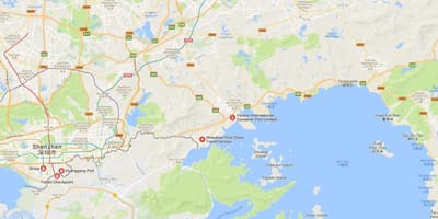 Порта шекоу карте