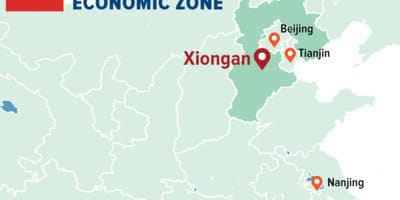 Карта Шэньчжэнь особой экономической зоны