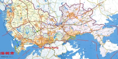 Карта Шэньчжэнь EMS в Китае